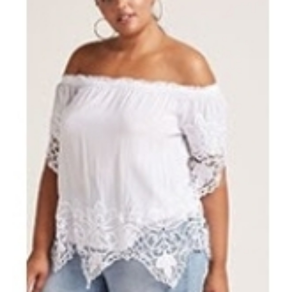 Forever 21 - Crochet Knit Top (C.O.C)